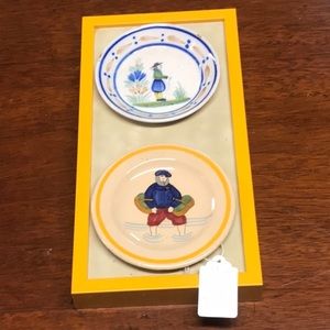 Mounted Quimper 4.5 in plates